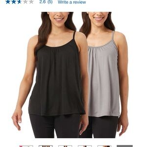 2 Cami With Built-bra